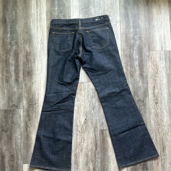 Ag Adriano Goldschmied Denim - AG jeans dark denim bootcut baddie  31R bootcut style "The Club"